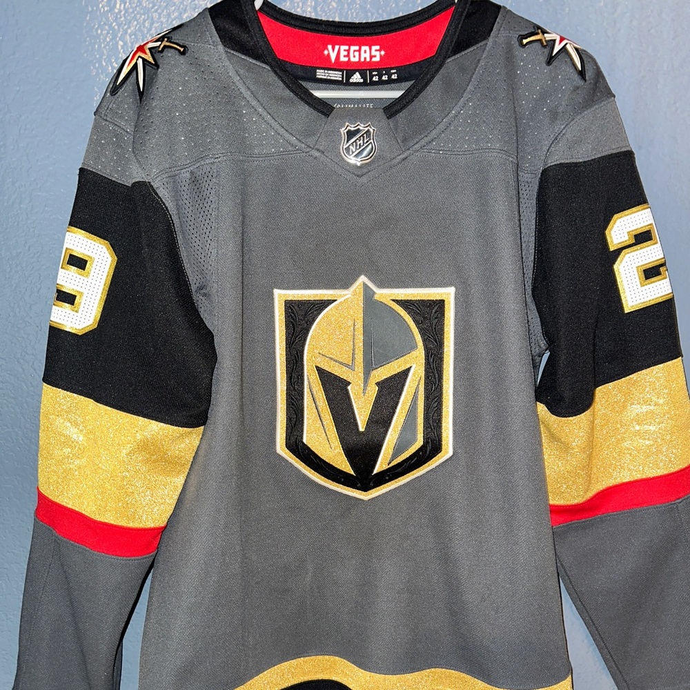 AUTHENTIC VEGAS NHL JERSEY